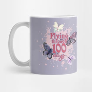 Celebrate 100 Days of School - Butterflies 100 Days Smarter Mug